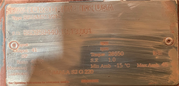 Flsmidth 35' Dia Tailing Thickener Tank)